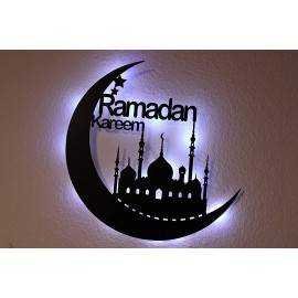 Ramadan Kareem Schlummerlicht Nachtlicht deko LED Islamischen Mond رمضان كريم