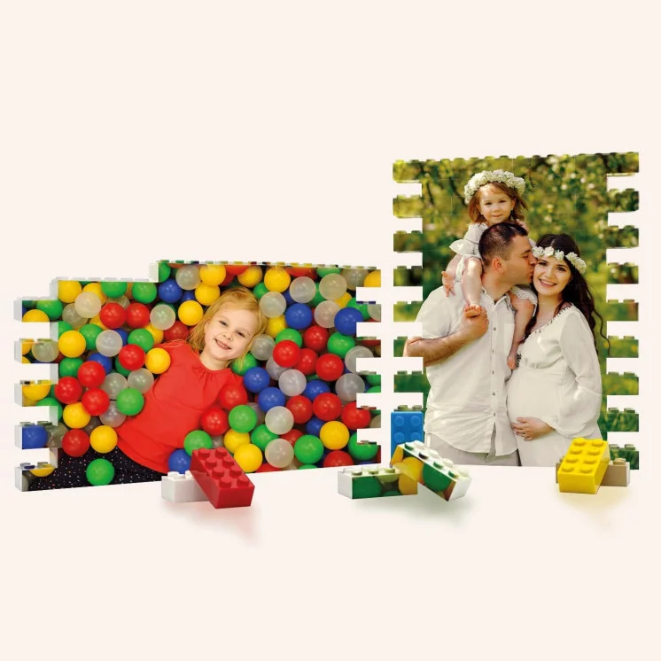 Personalisierte Bausteine mit Foto Puzzle in Eigenem Bild Bausteine Benutzerdefiniertes - Geschenk für