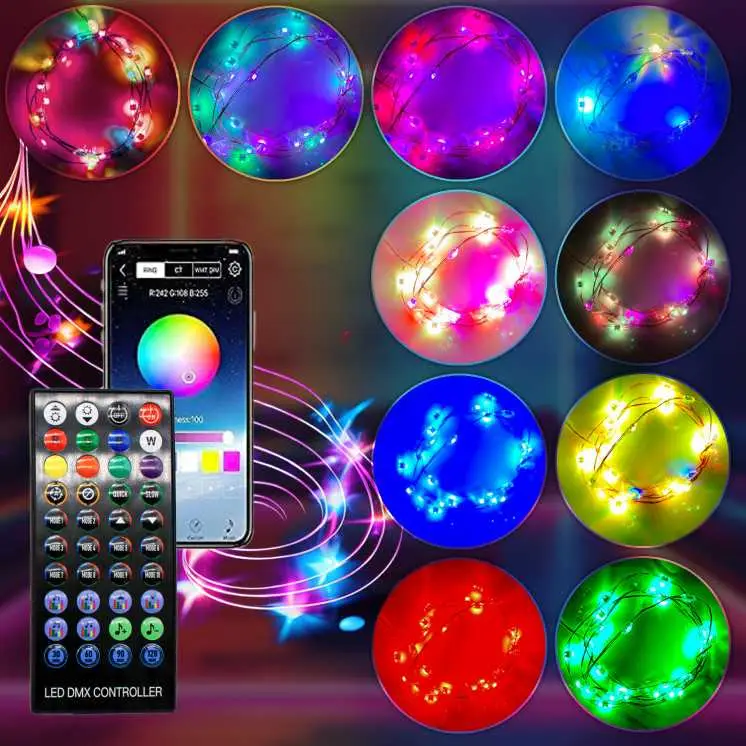 Gaming Beleuchtung Wand Lampe in RGB LED Mit 16 Farben USB App Bedienung/Musikgesteuert I Gaming Zone für Videospiel