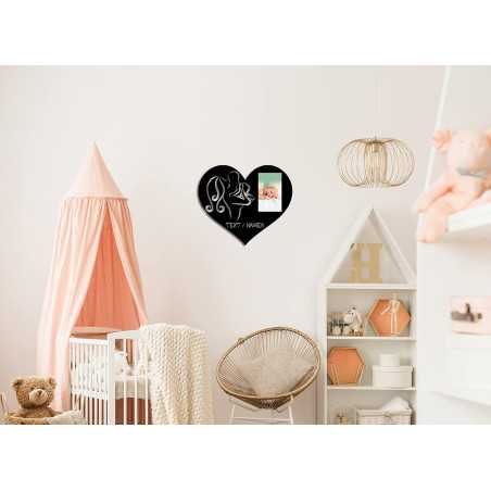 LEON FOLIEN Baby Mädchen Wand Bilderrahmen Holz Deko Wand-Lampe Nachtlicht Geschenke Babyzimmer erstes Jahr Babygeschenke für